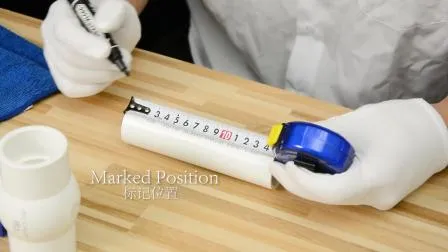 Robinet à bille à douille en PVC, clapet anti-retour à bille en PVC